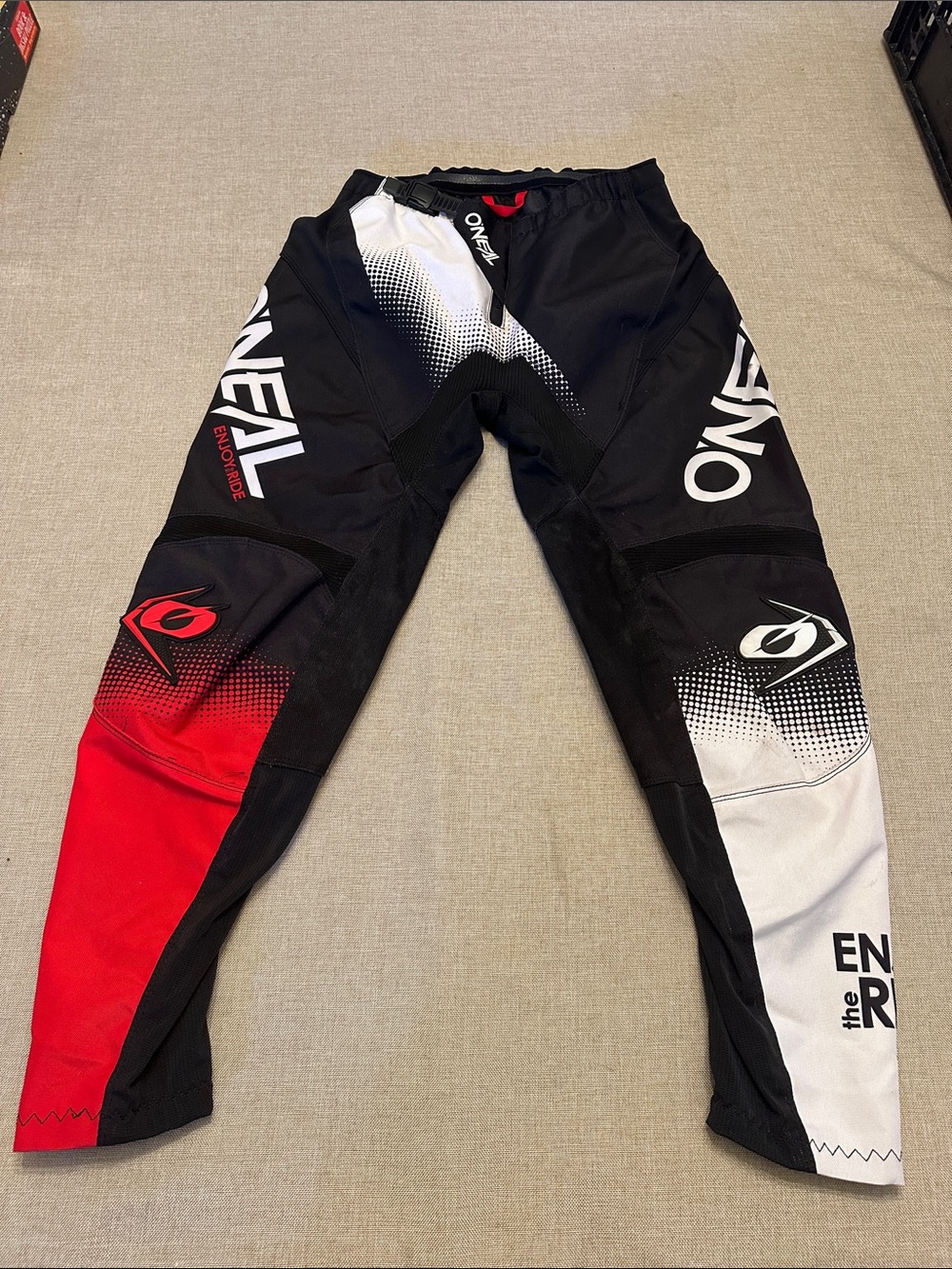 O'Neal Kids Red & White MX Pants